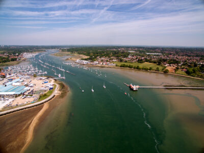 River,Hamble,Hampshire,Uk,England